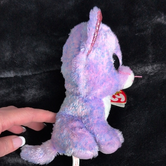 Ty Stuffed Animals - White and Purple Cats - Picture 8 of 12